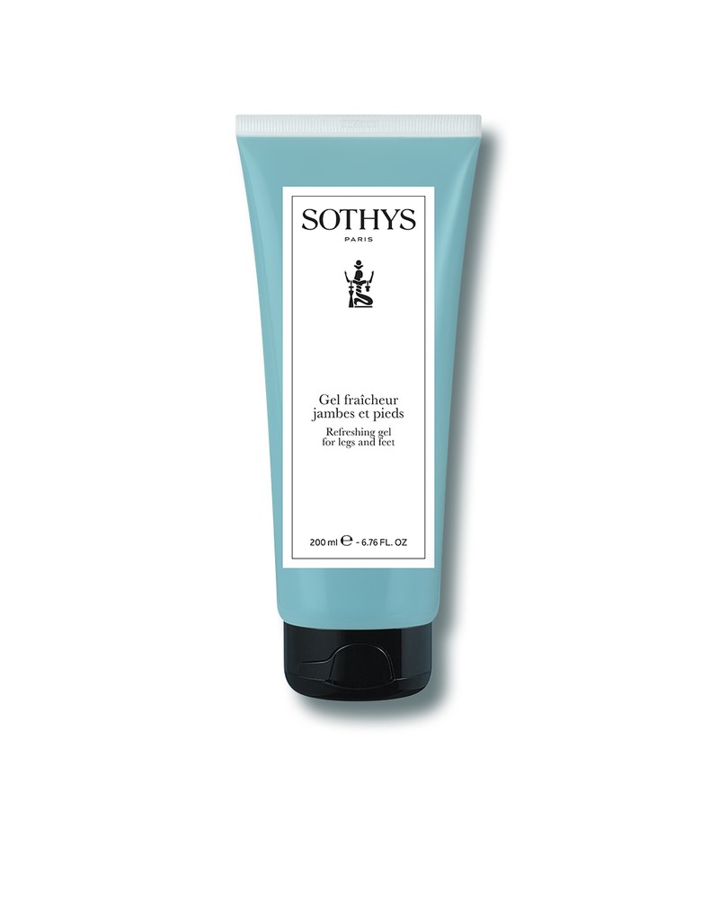 Gel rinfrescante gambe e piedi Sothys, effetto ghiaccio immediato