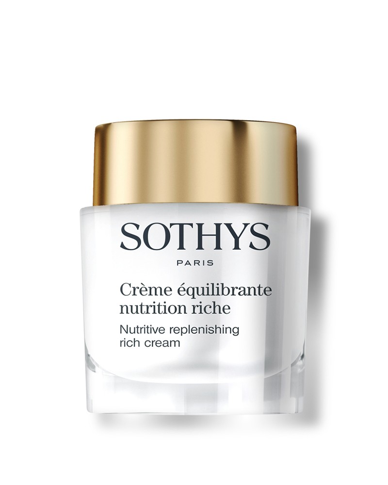Crema nutriente viso Sothys, rigenerante per pelli secche