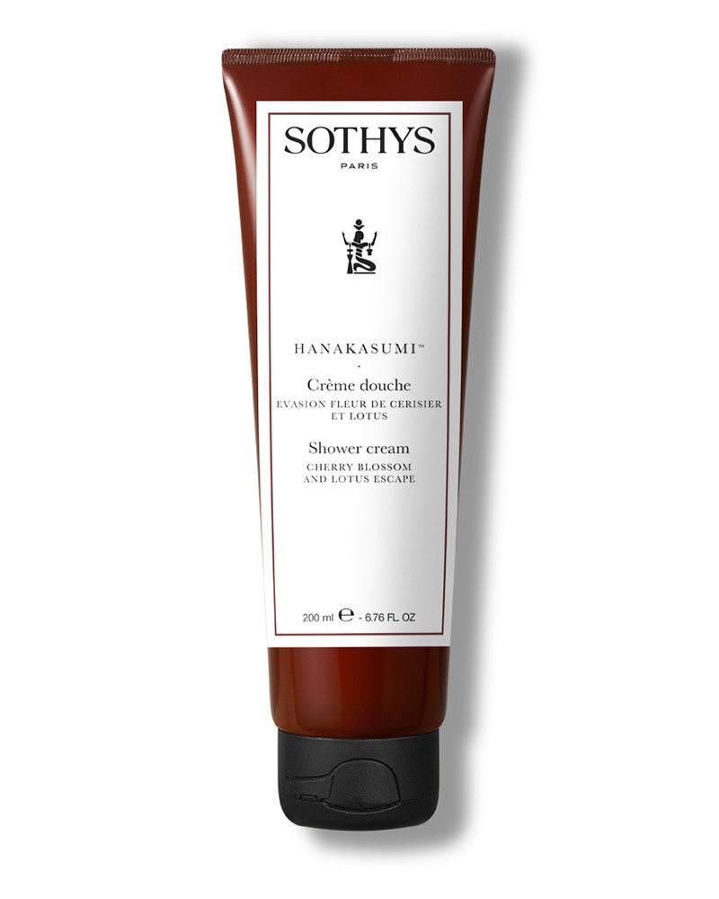 Crema doccia fiori di ciliegio e loto, detergente corpo Sothys