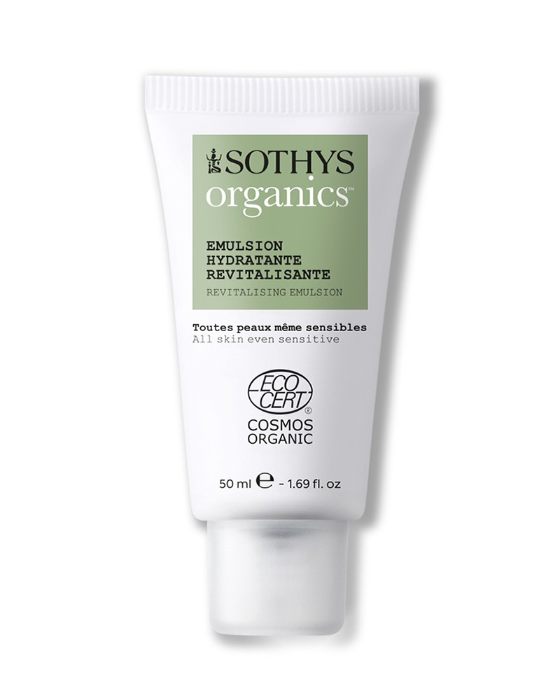 Emulsione idratante viso | Rivitalizzante bio Sothys Organics