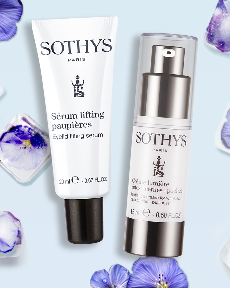 Cofanetto occhi Sothys, crema contorno occhi e siero lifting palpebre